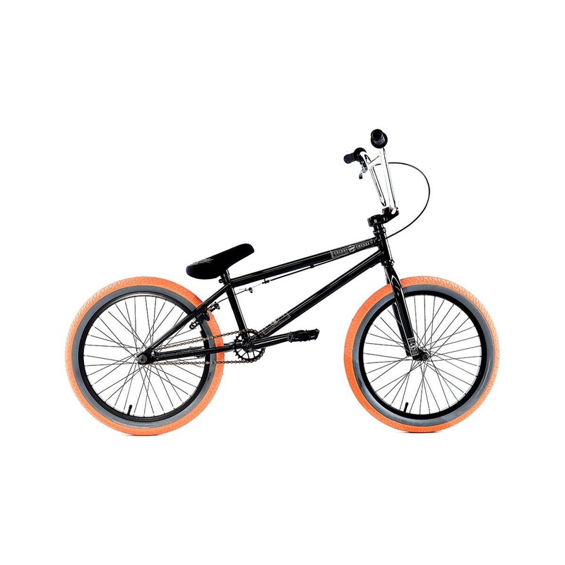 Colony Emerge 20" BMX Bike Gloss Black/Orange (2017)