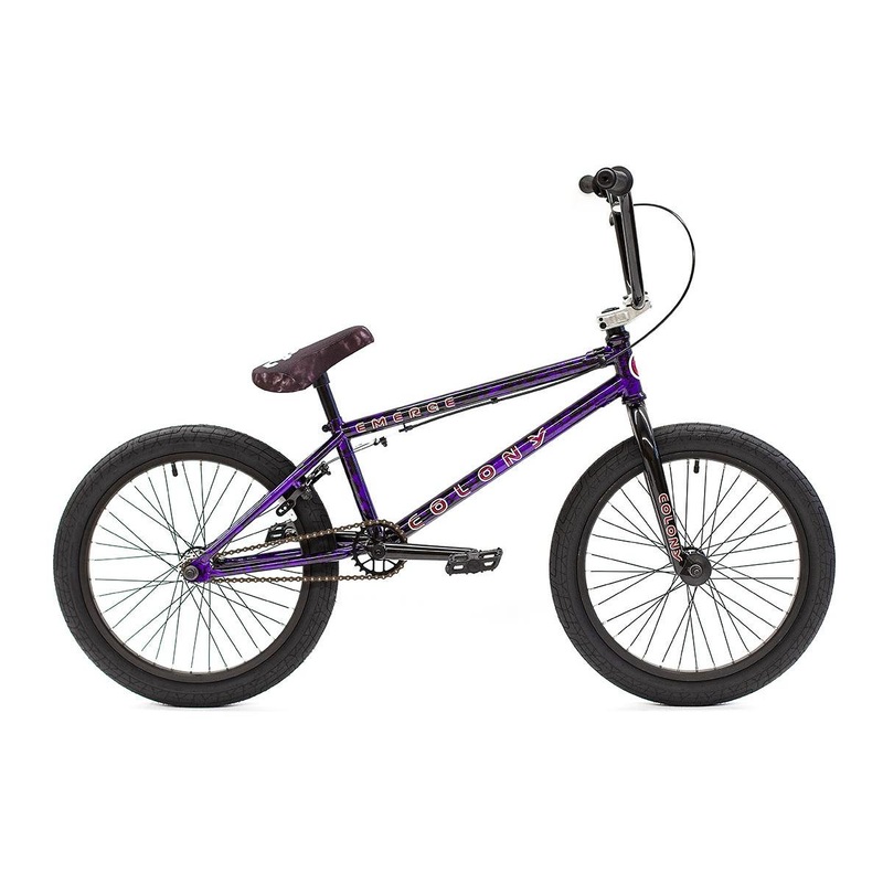 Colony Emerge 20 BMX Bike Purple Storm