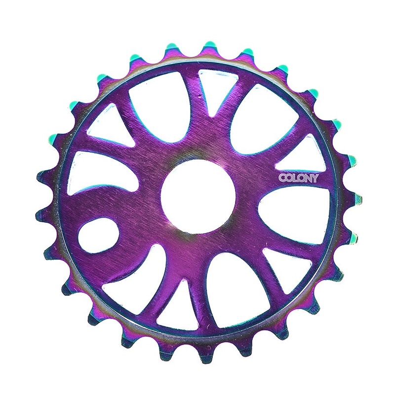 Colony Endeavour 25T Sprocket Rainbow