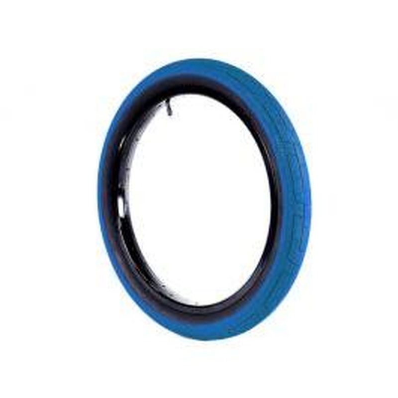 Colony Grip Lock BMX Tyre 20 x 2.20 Blue/Black Wall