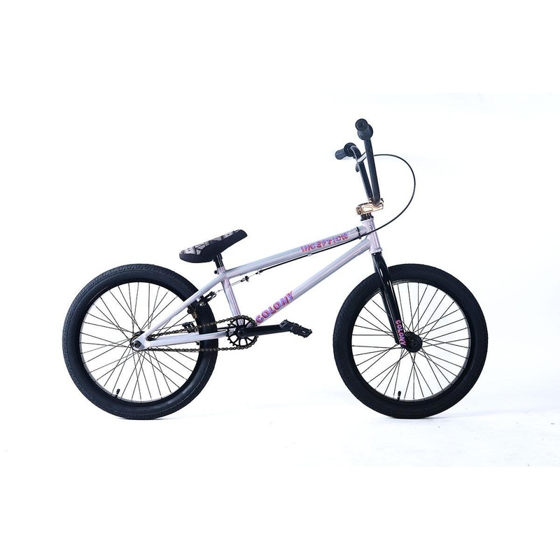Colony Inception BMX Bike Pearl Silver Rainbow (2019)