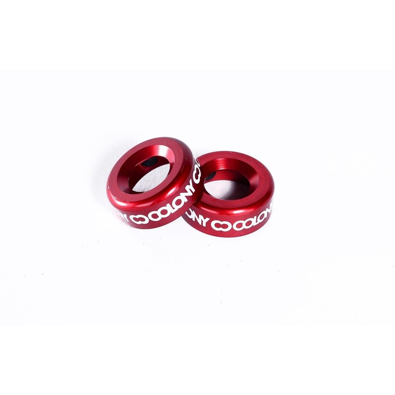 Colony Konka BMX Bar Ends Red