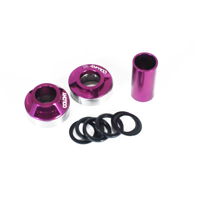 Colony Mid Bottom Bracket 19mm Purple