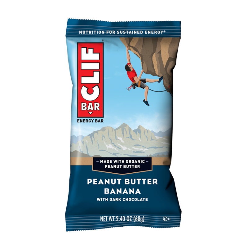 Clif Peanut Butter Banana with Dark Chocolate Energy Bar 68g