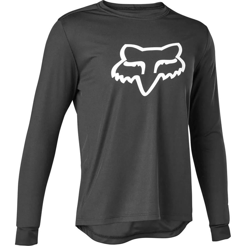 Fox Ranger Youth Long Sleeve Jersey Black 2023