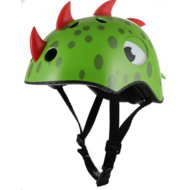Cinettica Roar Dinosaur Kids Helmet Green
