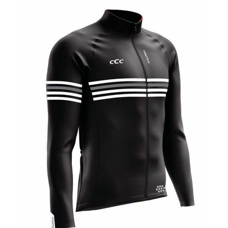 Cinettica Slipstream Thermal Long Sleeve Jersey Black