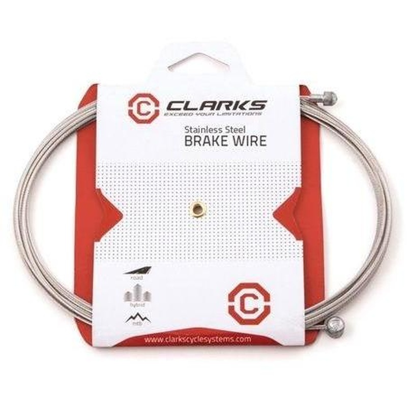 Clarks Stainless Steel Inner Brake Cable 2000mm 1pc