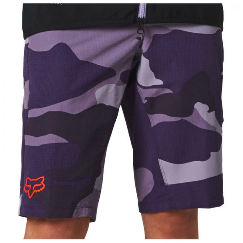 FOX Ranger Refuel Women's Shorts Purple Camo