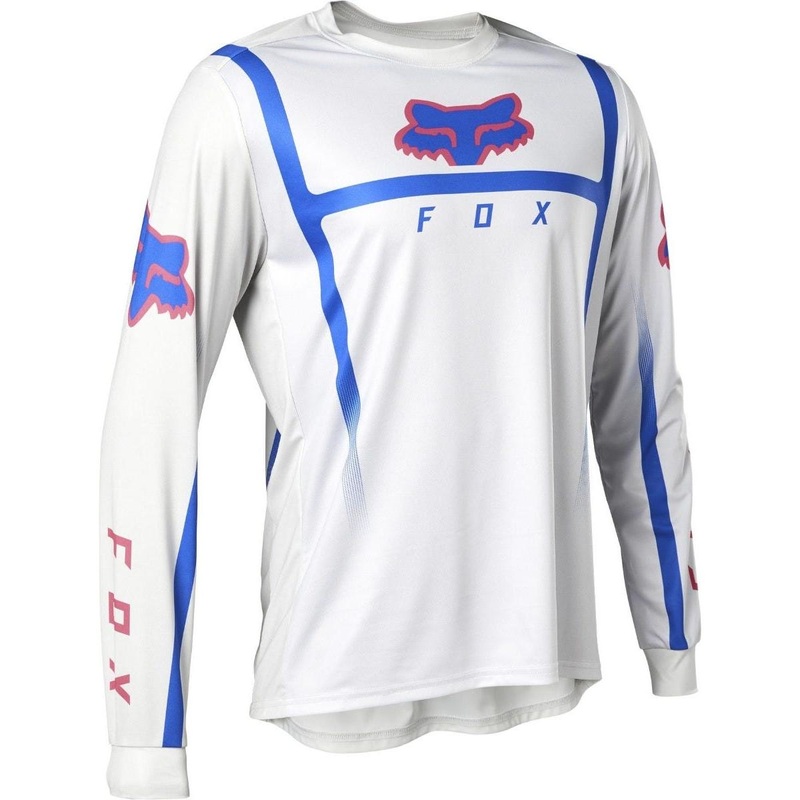 FOX Ranger RS Long Sleeve Jersey Light Grey
