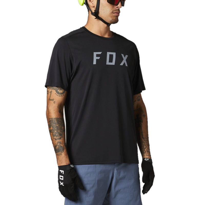 FOX Ranger Short Sleeve Jersey Black 2021