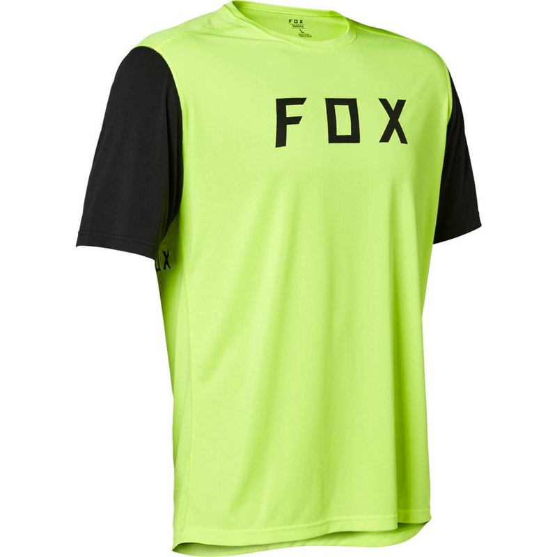 FOX Ranger Short Sleeve Jersey Fluorescent Yellow 2021