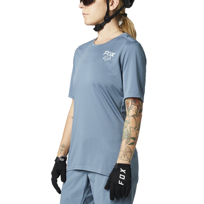 FOX Ranger Short Sleeve Women's Jersey Matte Blue