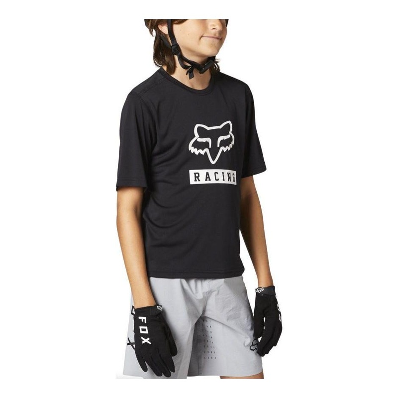FOX Ranger Short Sleeve Youth Jersey Black