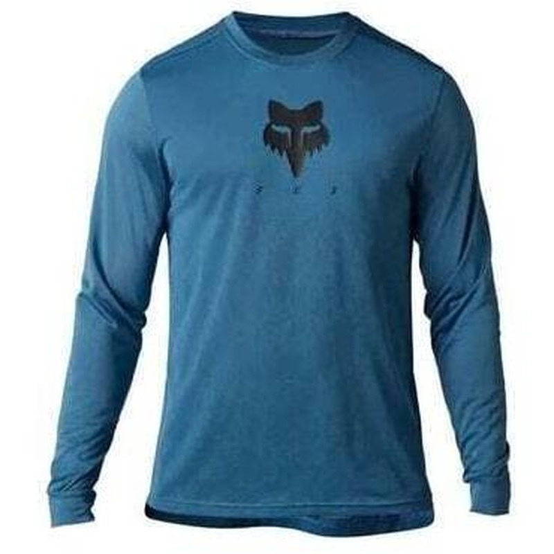Fox Ranger Tru Dri Long Sleeve MTB Jersey Dark Slate 2023