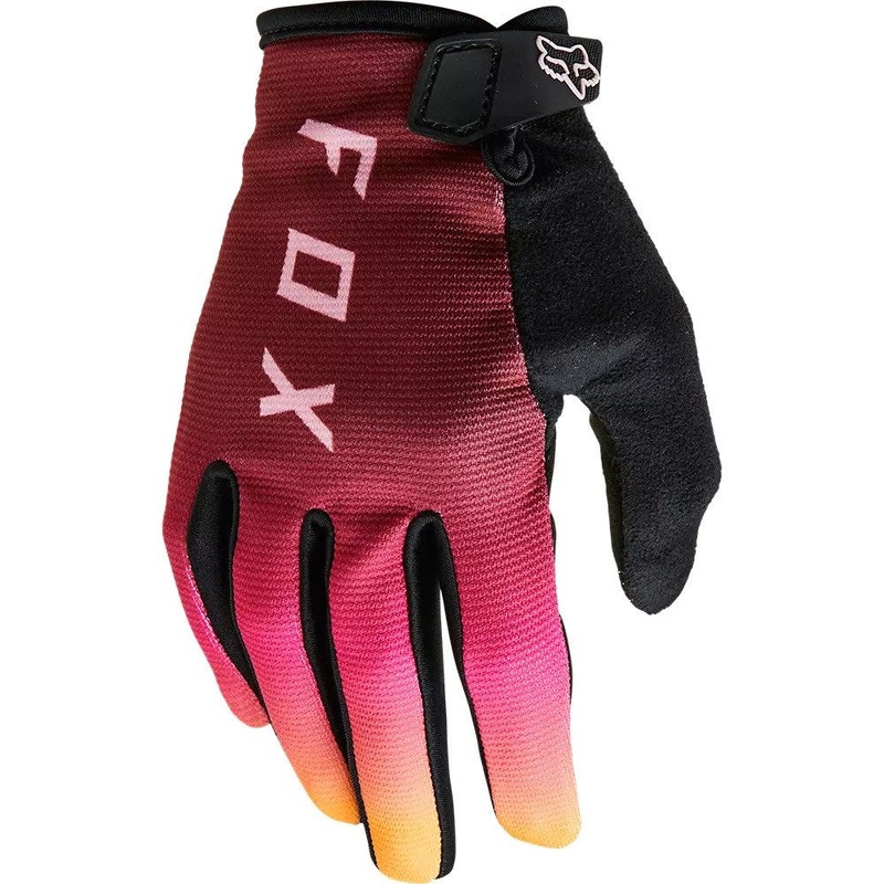 FOX Ranger TS57 Womens MTB Gloves Dark Maroon