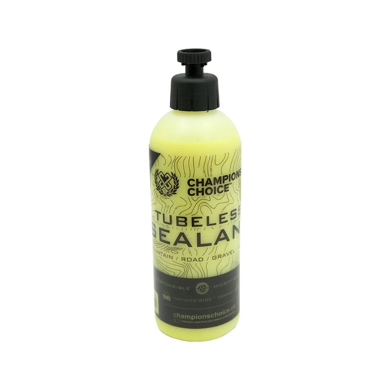 Champions Choice Tubeless Sealant 500ml with Straw + Valve Tool