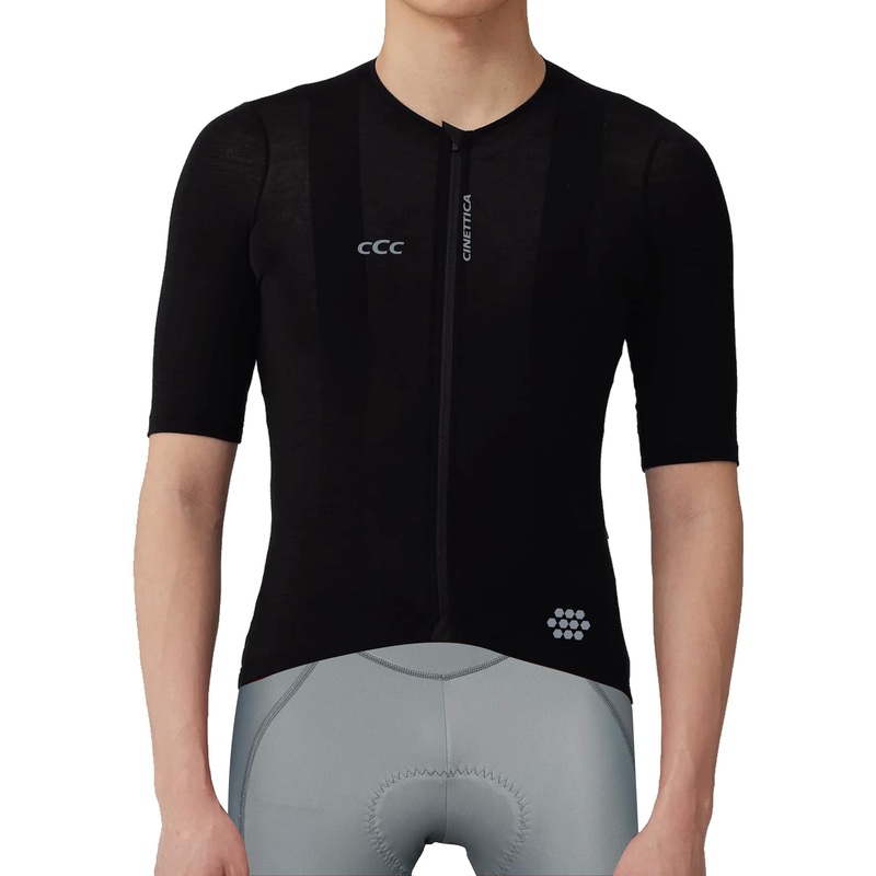 Cinettica Arni Merino Short Sleeve Jersey Charcoal