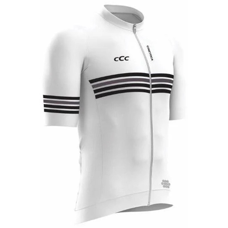 Cinettica Breakaway II Short Sleeve Road Jersey Jersey White