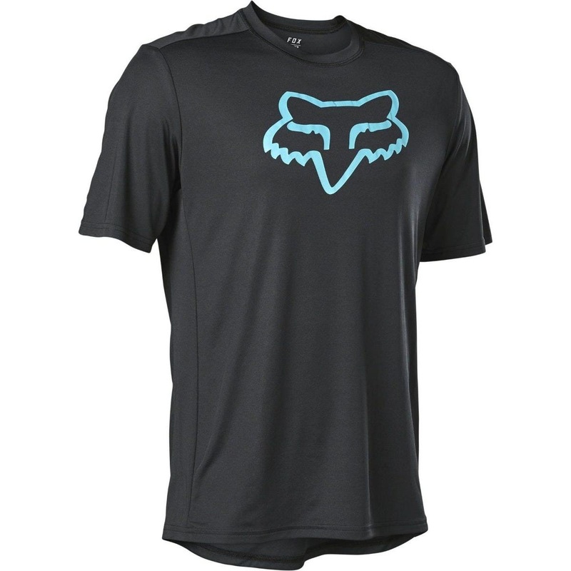 FOX Ranger Jersey Black/Teal 2023