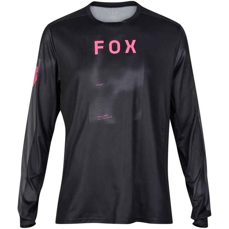 FOX Ranger Long Sleeve Jersey Taunt Black 2025