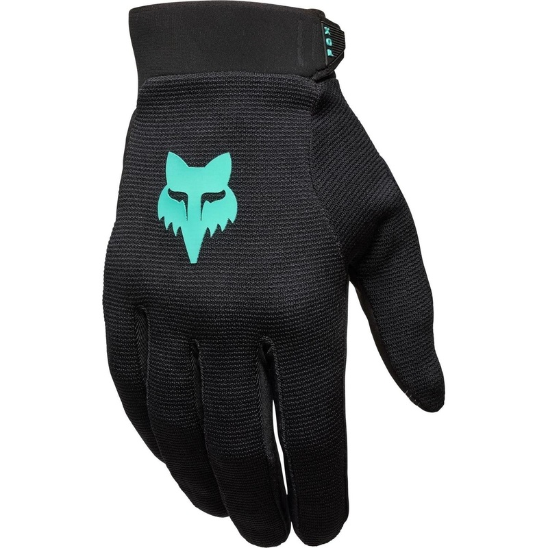 Fox Ranger MTB Gloves Black/Aqua 2025