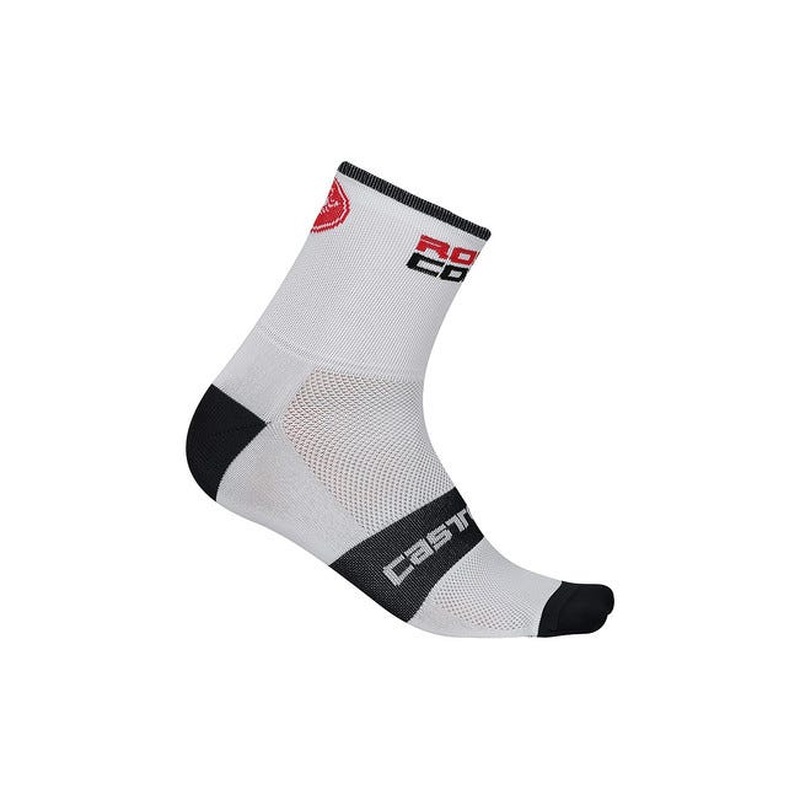 Castelli Rossa Corsa 6 Sock White