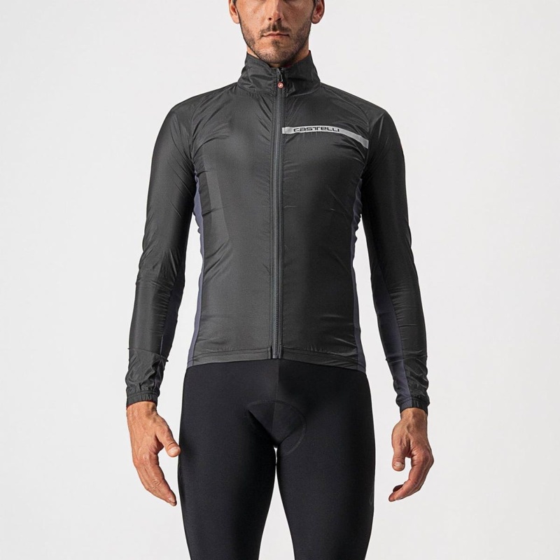 Castelli Squadra Stretch Jacket Light Black