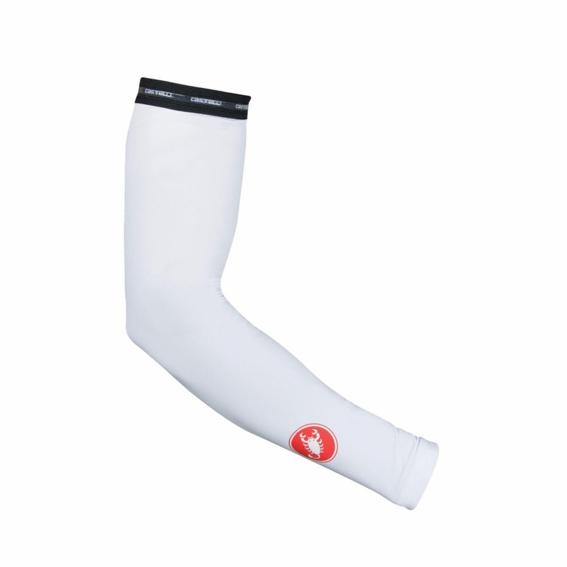 Castelli UPF 50+ Light Arm Sleeves White