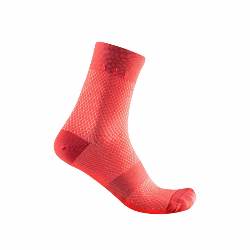 Castelli Velocissima 12" Women's Socks Pink