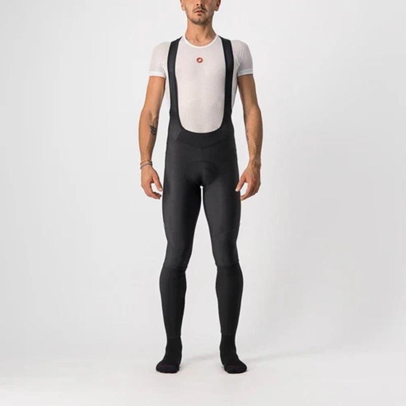 Castelli Velocissimo 5 Bibtights Black/Silver Reflex