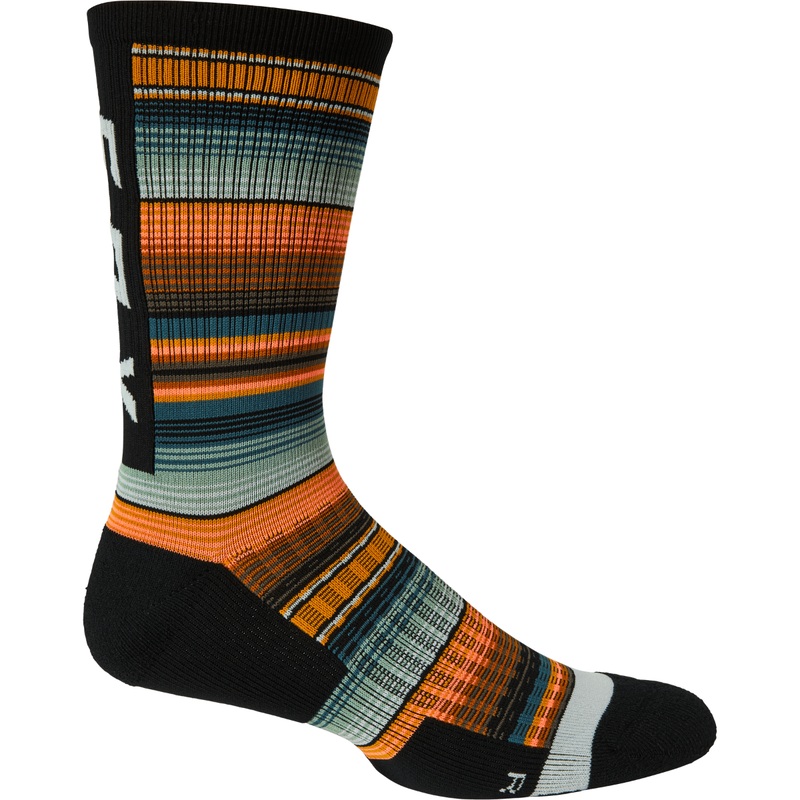 Fox Ranger Cushion 8'' Socks Green Orange