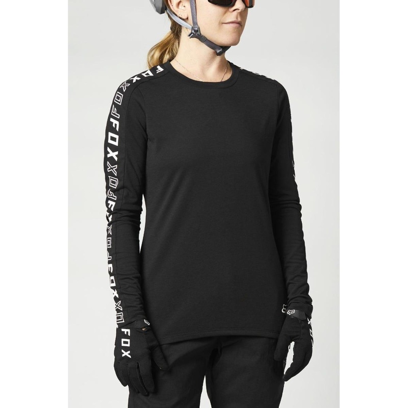 FOX Ranger DR Long Sleeve Women's Jersey Black
