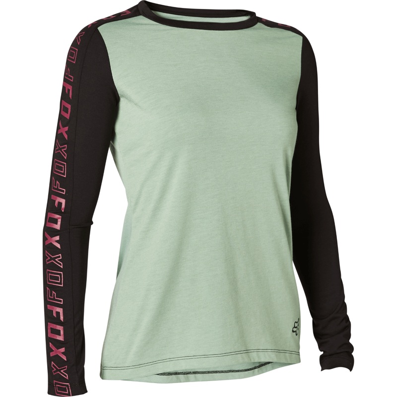 FOX Ranger Drirelease Womens Long Sleeve Jersey Sage 2021