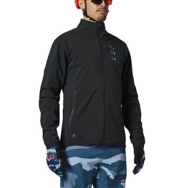 FOX Ranger Fire Jacket Black/Blue