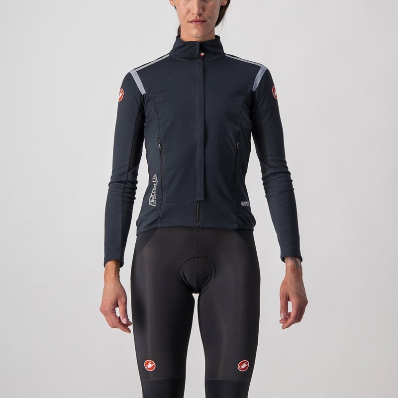 Castelli Perfetto Rosso Corsa Women's LS Jersey Light Black