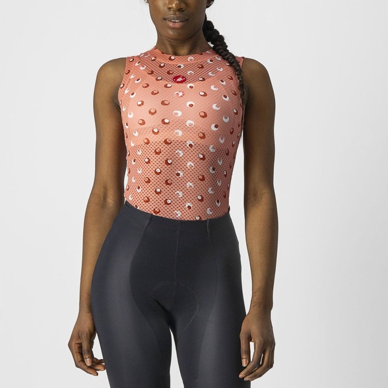 Castelli Pro Mesh 3.0 Women's Base Layer Blush