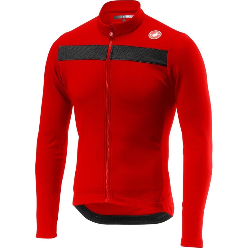 Castelli Puro 3 Thermal Long Sleeve Jersey Red