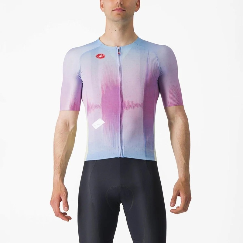Castelli R-A/D Short Sleeve Jersey Multicolour Violet