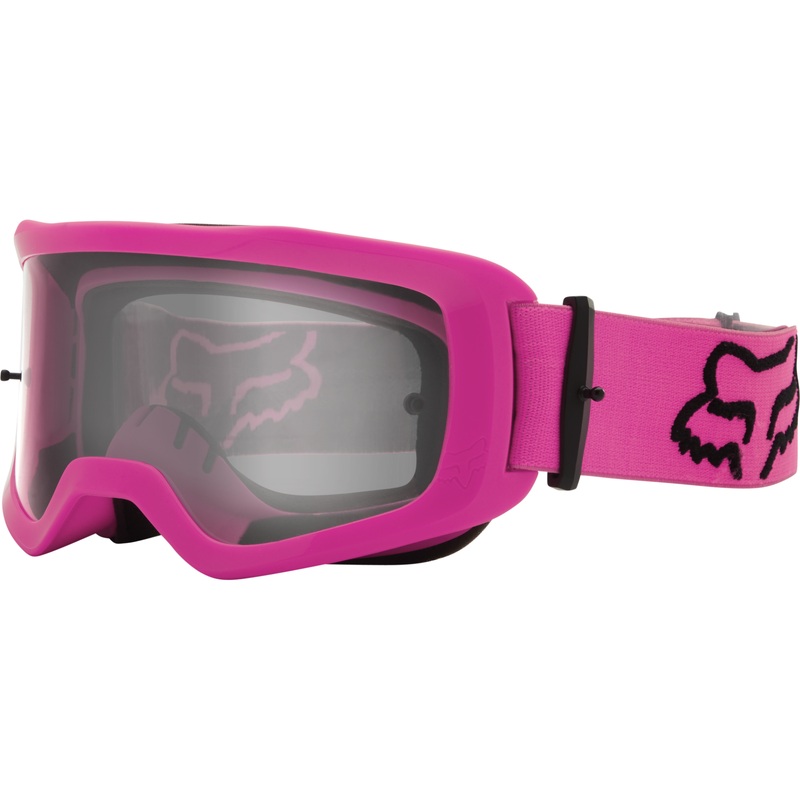 FOX Main Stray Youth Goggle Pink with Clear Lens