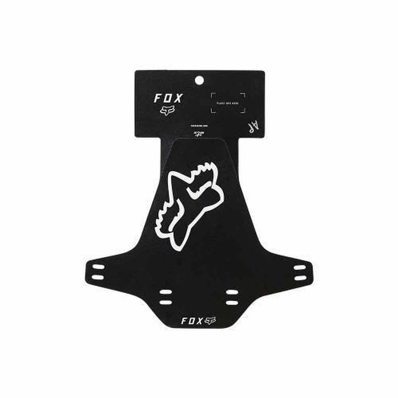 FOX MTB Front Mudguard Black/White