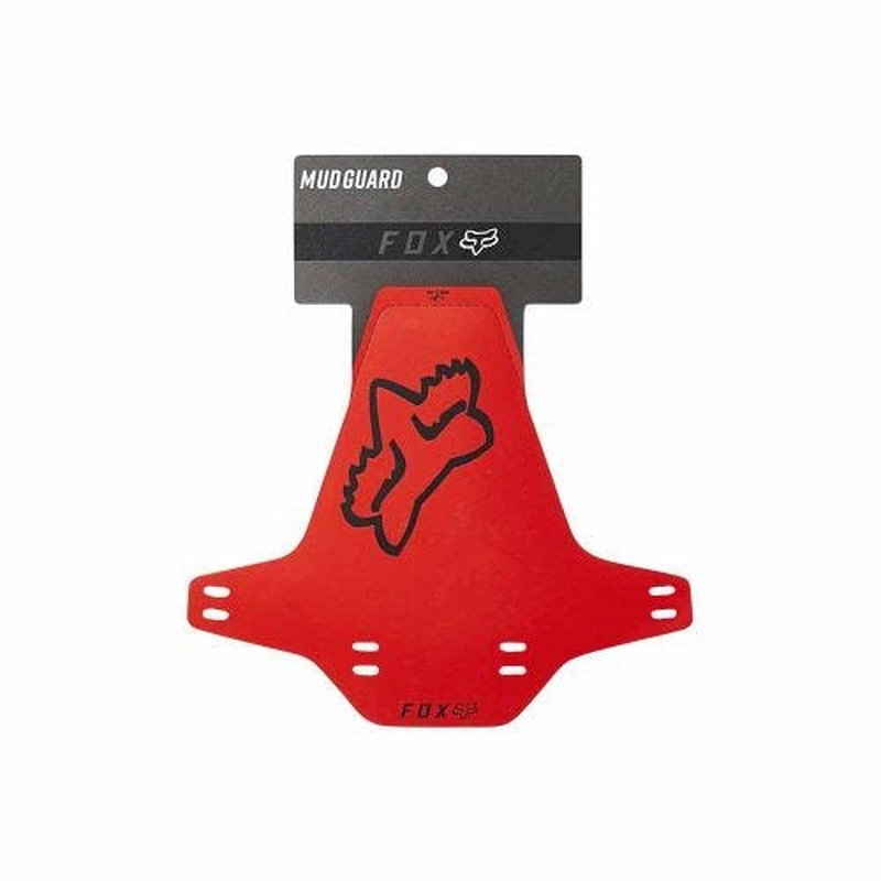 FOX MTB Front Mudguard Red