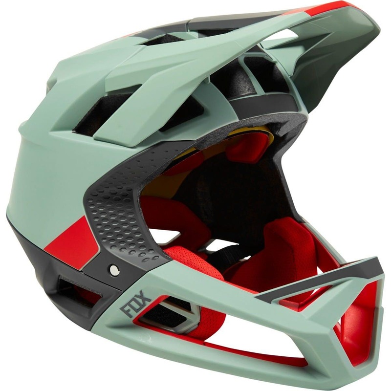 Fox Proframe Blocked Fullface Helmet Eucalyptus