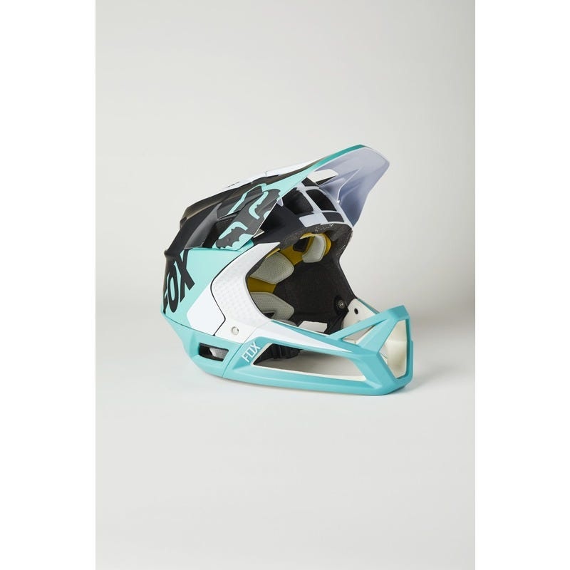 FOX Proframe Fullface Helmet Blocked Teal