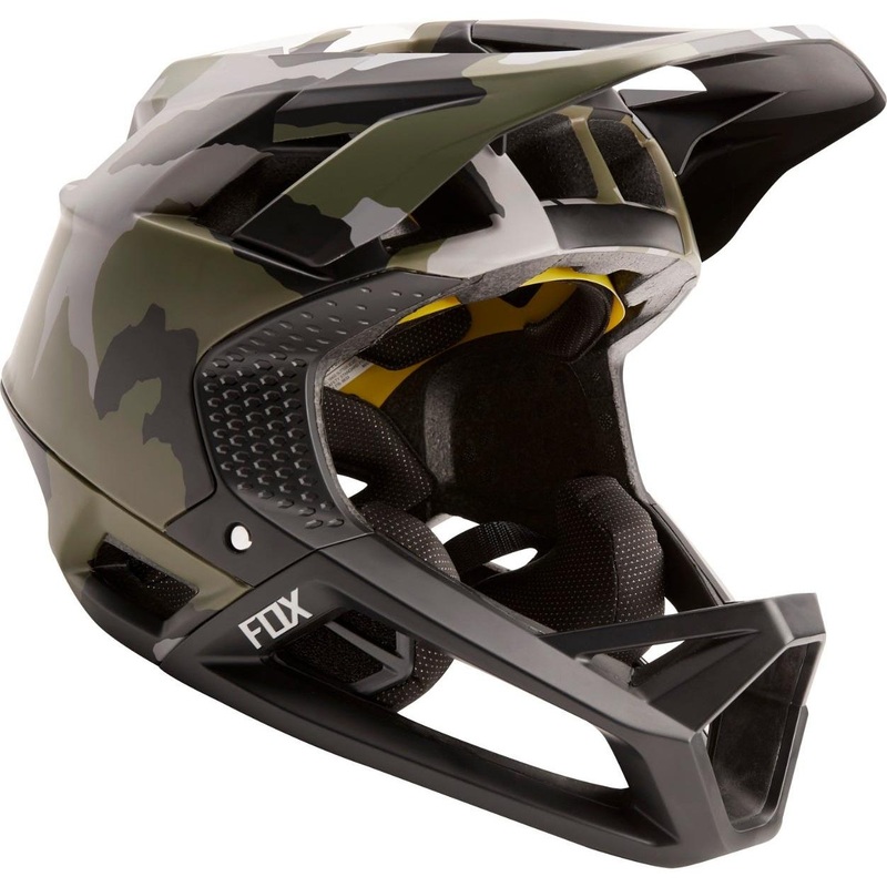 FOX Proframe Fullface Helmet Green Camo