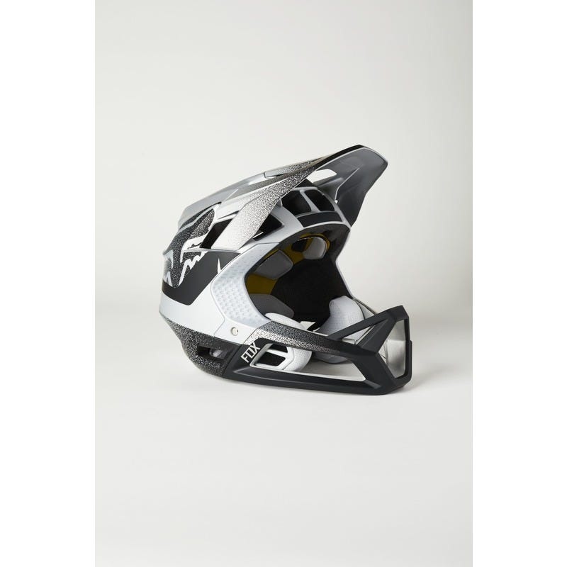 FOX Proframe Fullface Helmet Silver/Black
