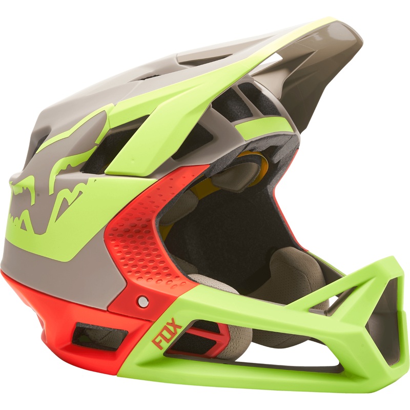 FOX Proframe Fullface Helmet Stone