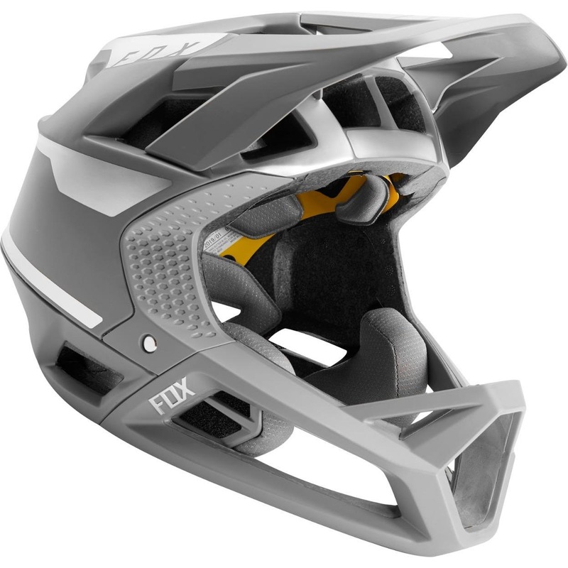 FOX Proframe Quo Fullface Helmet Pewter