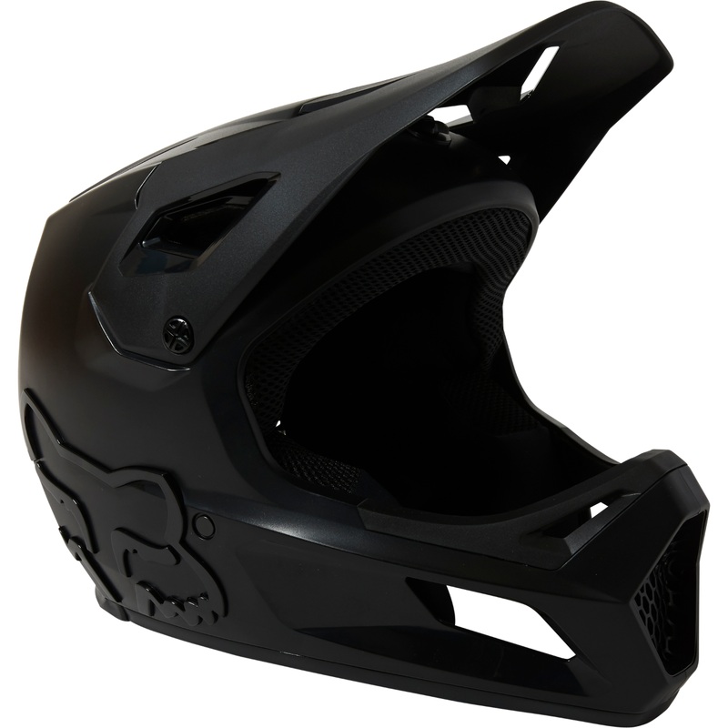 FOX Rampage Full Face Youth Helmet Black/Black 2023