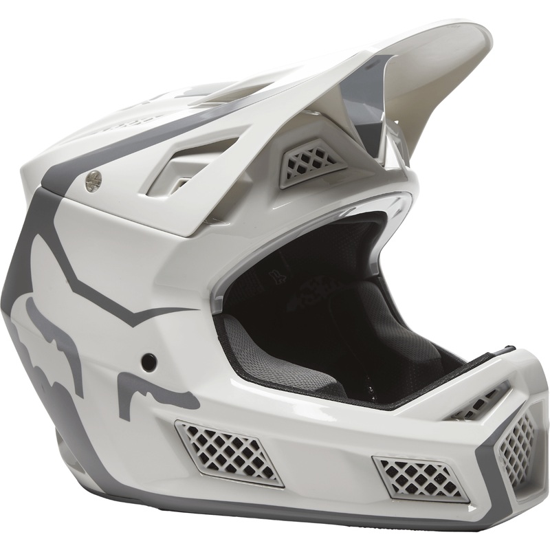 FOX Rampage Pro Carbon Niteeyez MIPS Full Face Helmet Light Grey